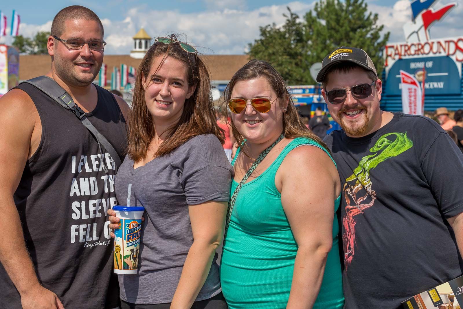 Smiles on Sunday at the Erie County Fair